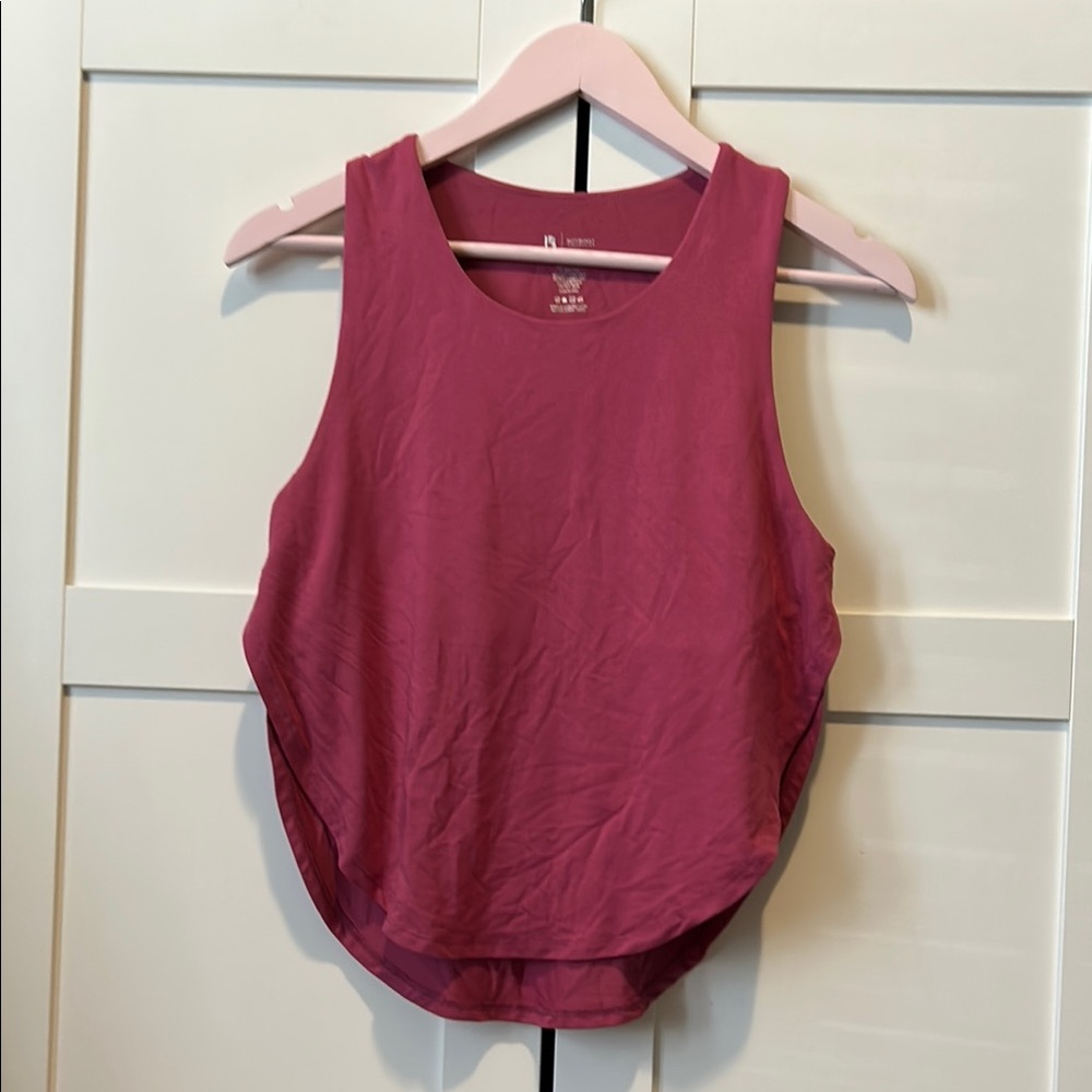 BuffBunny Pink confection Crop Tank Top